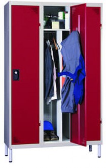 Armoire vestiaire en tôle d'acier - Devis sur Techni-Contact.com - 1