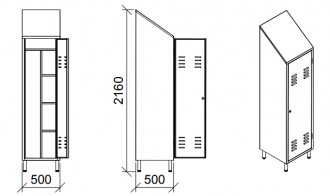 Armoires d'entretien en inox - Devis sur Techni-Contact.com - 2