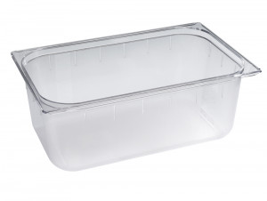 Bac gastro transparent GN 1/1 polycarbonate - Devis sur Techni-Contact.com - 2