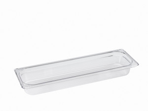 Bac gastro transparent GN 2/4 polycarbonate - Devis sur Techni-Contact.com - 1