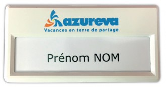 Badge réutilisable - Devis sur Techni-Contact.com - 10