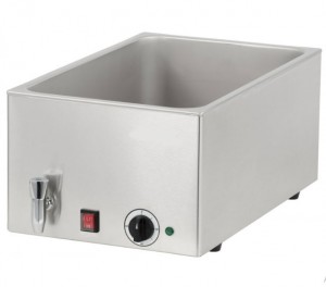 Bain marie avec robinet de vidange Gastronorm GN 1/1 - Devis sur Techni-Contact.com - 1