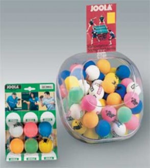 Balles de tennis de table couleurs vives - Devis sur Techni-Contact.com - 1