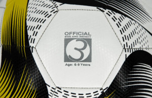 Ballon de football jaune et noir - Devis sur Techni-Contact.com - 6