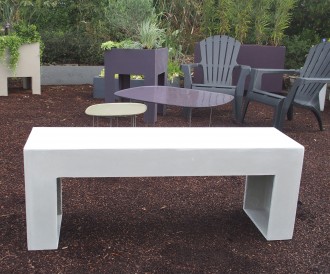 Banc béton léger - Devis sur Techni-Contact.com - 1