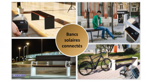 Banc connecté à énergie solaire - Devis sur Techni-Contact.com - 1