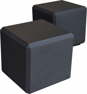 Banc cube béton noir - Devis sur Techni-Contact.com - 1