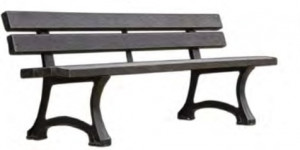 Banc de jardin plastique recyclé Longueur 200 cm - Devis sur Techni-Contact.com - 1