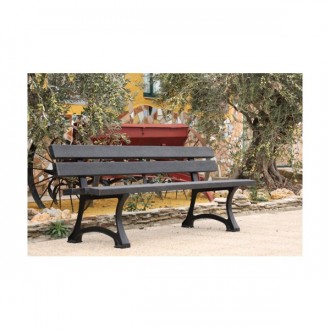 Banc de jardin plastique recyclé Longueur 200 cm - Devis sur Techni-Contact.com - 2