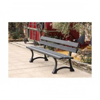 Banc de jardin plastique recyclé Longueur 200 cm - Devis sur Techni-Contact.com - 3