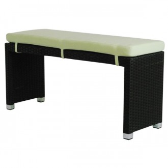 Banc de terrasse en tressage pvc - Devis sur Techni-Contact.com - 1