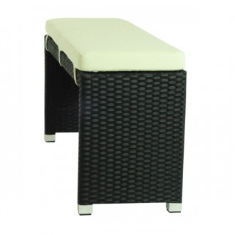 Banc de terrasse en tressage pvc - Devis sur Techni-Contact.com - 2