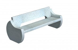 Banc en béton L 200 pour extérieur - Devis sur Techni-Contact.com - 1