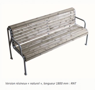 Banc en bois ergonomique - Devis sur Techni-Contact.com - 1