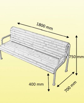 Banc en bois ergonomique - Devis sur Techni-Contact.com - 5