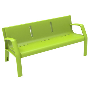 Banc plastique recyclé 170 cm - Devis sur Techni-Contact.com - 4