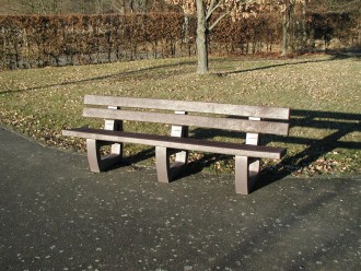 Banc public plastique recyclé 1m50 - Devis sur Techni-Contact.com - 4