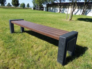 Banc public plastique recyclé à fixer - Devis sur Techni-Contact.com - 7