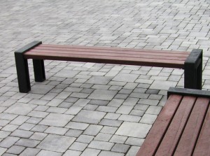 Banc public plastique recyclé à fixer - Devis sur Techni-Contact.com - 8