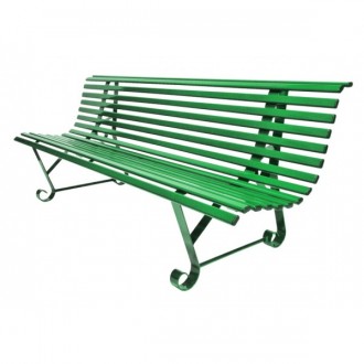 Banc urbain en acier 1950 mm - Devis sur Techni-Contact.com - 1