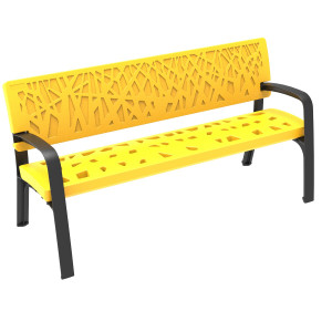 Banc urbain en polyéthylène - Devis sur Techni-Contact.com - 1