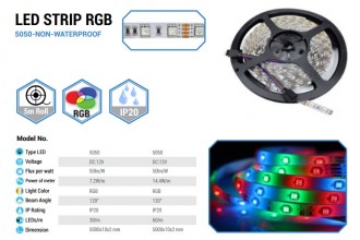 Bande Led RGB - Devis sur Techni-Contact.com - 2
