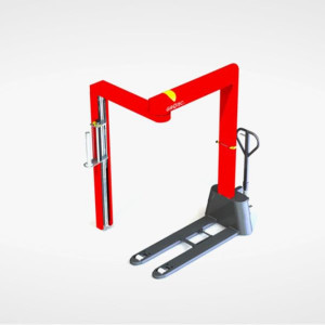 Banderoleuse GIROTEC sur transpalette - Devis sur Techni-Contact.com - 1