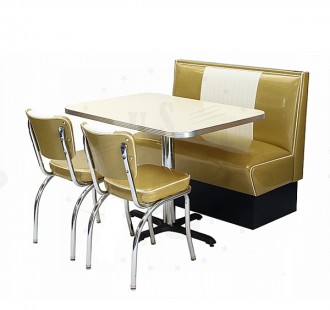 Banquette avec chaise américaine - Devis sur Techni-Contact.com - 1