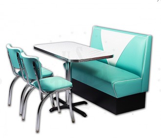 Banquette avec chaise américaine - Devis sur Techni-Contact.com - 2