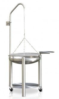 Barbecue rond suspendu Diamètre 550 mm - Devis sur Techni-Contact.com - 1