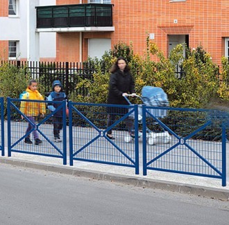 Barrière de ville grillagée - Devis sur Techni-Contact.com - 3