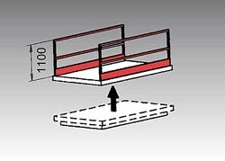 Barrière latérale de sécurité pour table élévatrice - Devis sur Techni-Contact.com - 1