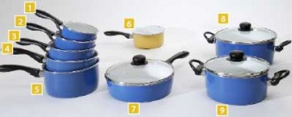 Batterie de cuisine émail - Devis sur Techni-Contact.com - 1
