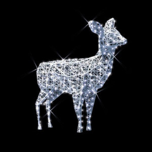 Biche en 3D illuminée - Devis sur Techni-Contact.com - 1