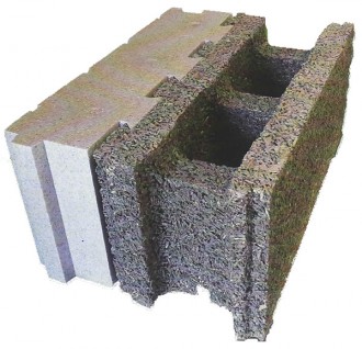 Bloc de coffrage isolant en béton - Devis sur Techni-Contact.com - 1