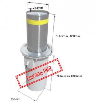 Borne anti bélier manuelle - Devis sur Techni-Contact.com - 2