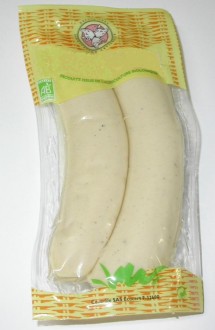 Boudin blanc bio pur porc - Devis sur Techni-Contact.com - 1