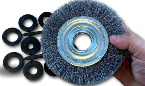 Brosse circulaire 3 rangs avec alésage - Devis sur Techni-Contact.com - 2