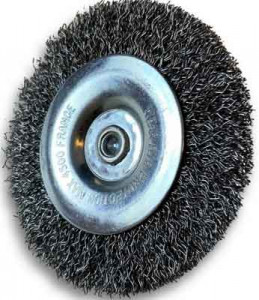 Brosse circulaire sur tige acier 1 rang - Devis sur Techni-Contact.com - 4