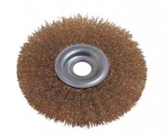 Brosse métallique circulaire pour nettoyage - Devis sur Techni-Contact.com - 1