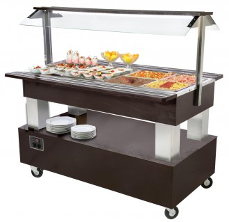 Buffet mixte avec compartiments GN 1/1 - Devis sur Techni-Contact.com - 1