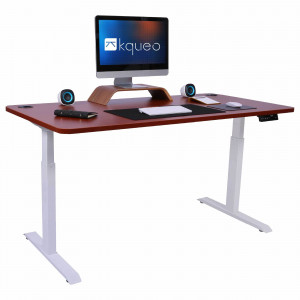 Bureau assis debout 2 moteurs avec plateau - Devis sur Techni-Contact.com - 2