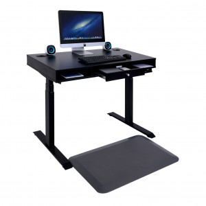 Bureau assis debout 2 moteurs avec plateau tiroirs SPACE DYNAMIC 110 - Devis sur Techni-Contact.com - 1