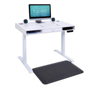 Bureau assis debout 2 moteurs avec plateau tiroirs SPACE DYNAMIC 110 - Devis sur Techni-Contact.com - 4