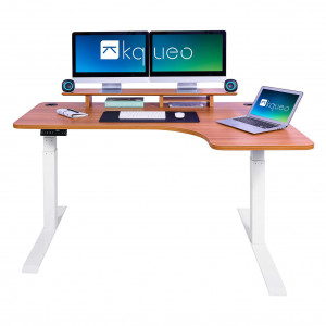 Bureau assis debout en angle CORNER 160x110cm - Devis sur Techni-Contact.com - 1