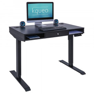 Bureau assis debout mono-moteur avec tiroir SPACE LIFT 110x60cm - Devis sur Techni-Contact.com - 3