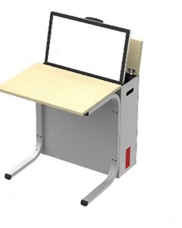 Bureau avec écran à sortie verticale - Devis sur Techni-Contact.com - 1