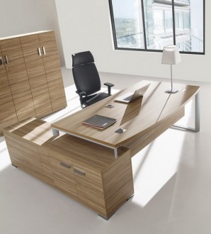 Bureau de direction stratifié bois - Devis sur Techni-Contact.com - 3