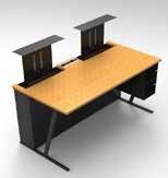 Bureau ecran escamotable - Devis sur Techni-Contact.com - 2