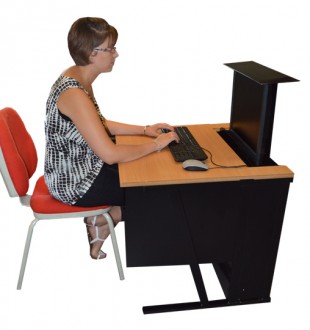 Bureau ecran escamotable - Devis sur Techni-Contact.com - 4